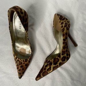 Leopard print heels